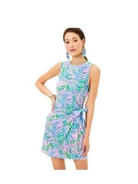 NWT Lilly Pulitzer Bryson Sleeveless Dress Seacret Escape Sz L